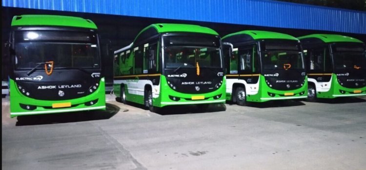10,000 electric buses will run on the roads in the next five months, PM e-bus service will start in 100 cities