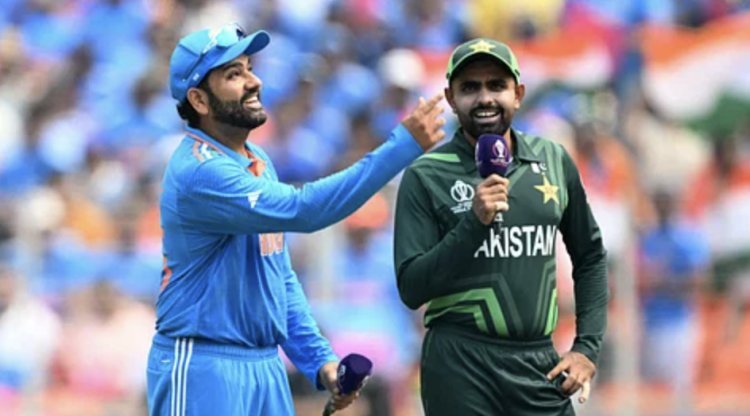Rohit Sharma made a unique record by winning the toss against PAK, IND did this feat for the first time in the World Cup