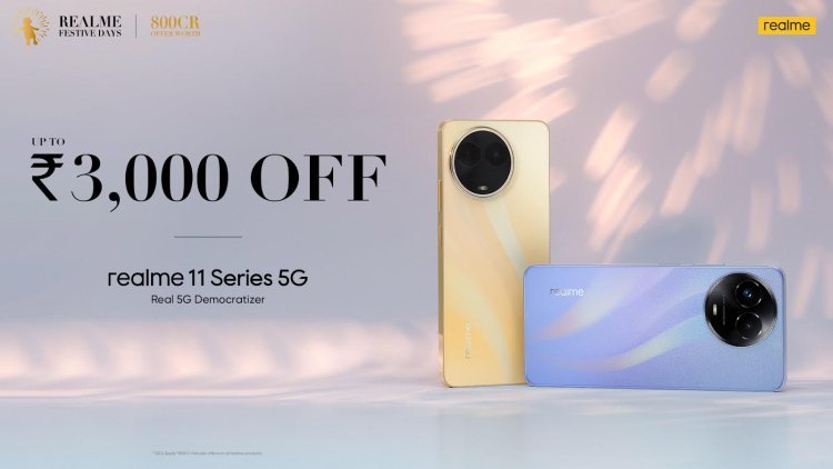 realme Unveils Exciting Discounts and Offers in the Upcoming realme Festive Days Sale