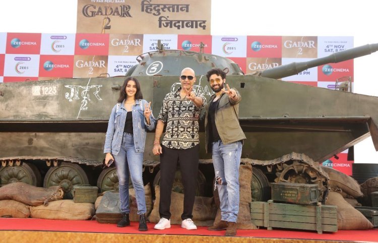 Gadar 2 to premiere on Zee Cinema on November 4