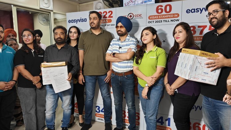 'EASY VISA' Celebrated Festival Season 2023 with Easy Visa Successful Clients