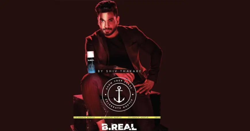 Reality Show King Shiv Thakare Unveils New Products for His Deodorant Brand 'B. Real' on Dussehra