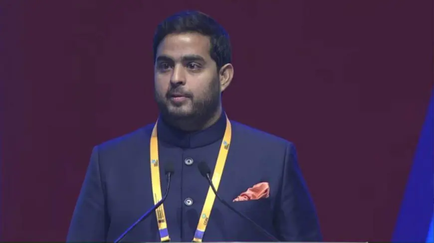 In India Mobile Congress 2023 Akash Ambani said, "India took a big leap in 5G and reached top 3 in one year..."