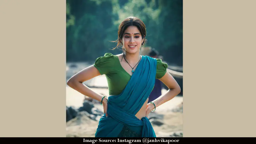 Bollywood's Glam Girl Janhvi Kapoor Transforms Into A Village Belle In Her South Indian Debut