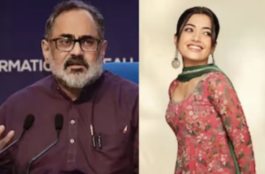 Rajiv Chandrashekhar said in Rashmika Mandanna's viral deepfake video- government is committed to the digital security of citizens