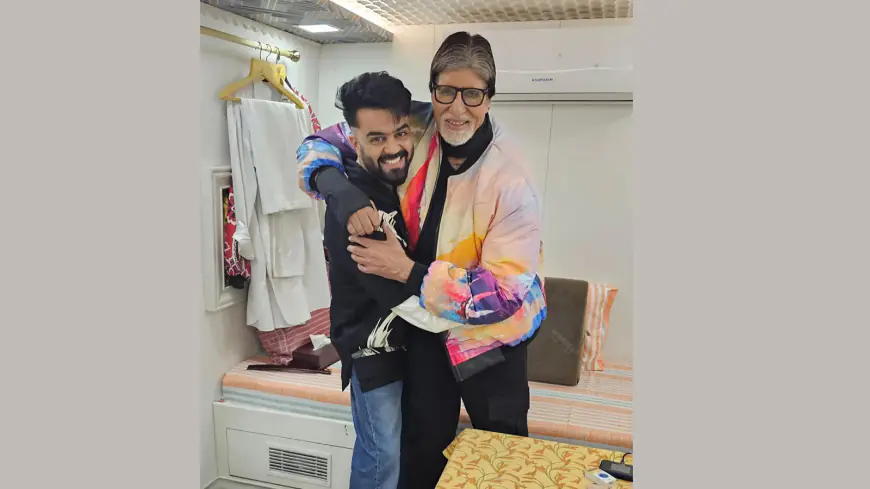 Maniesh Paul's Timeless Tradition: Receiving Blessings from Amitabh Bachchan Ahead of Diwali