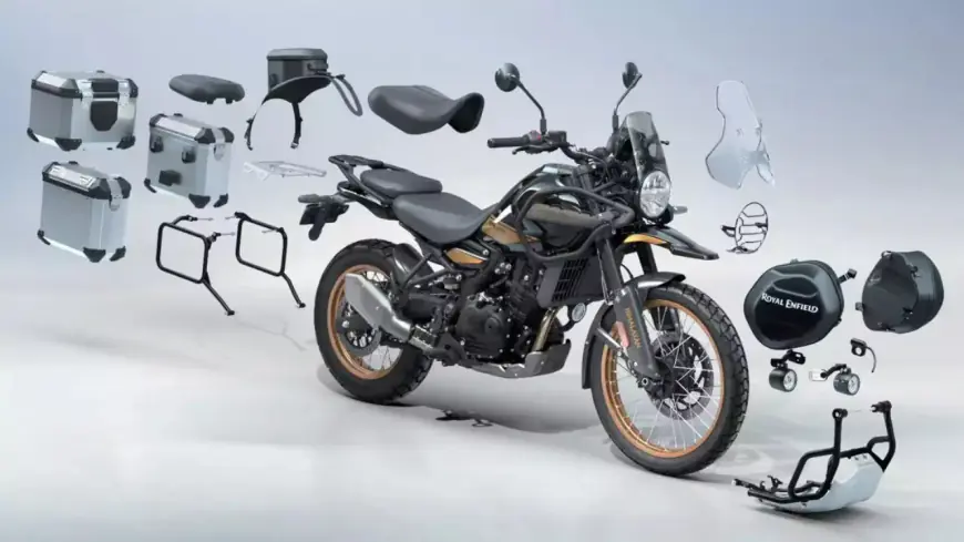 Amazing accessories will make 2024 Royal Enfield Himalayan amazing, know the details