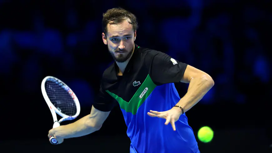 ATP Finals: Daniil Medvedev defeats Andrey Rublev in straight sets