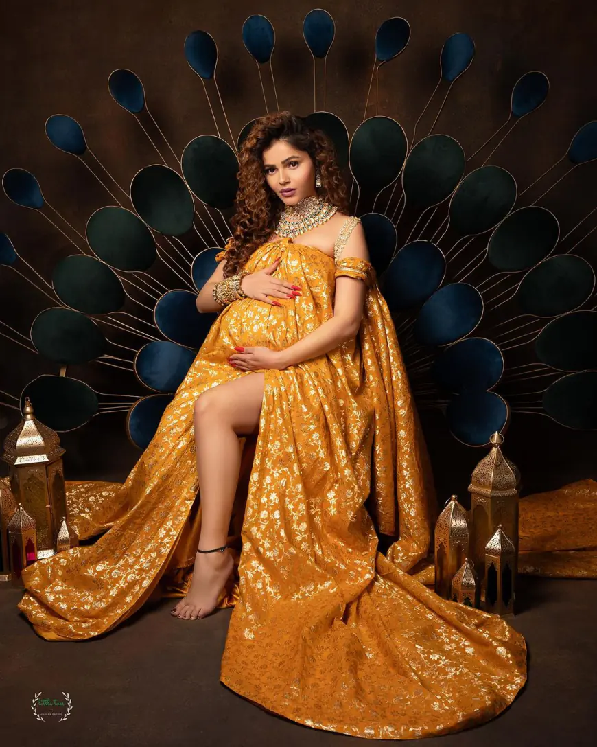 Rubina Dilaik raises the standard with her most recent pregnancy photoshoot