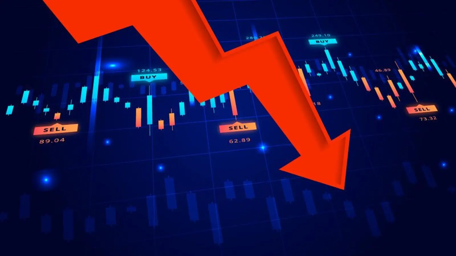 Third trading day started on red mark, Sensex is trading down by 30 points and Nifty by 14 points