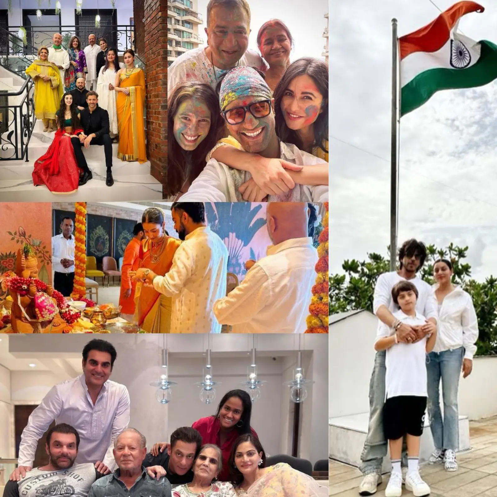 Heartwarming Family Moments of Indian Actors in 2023