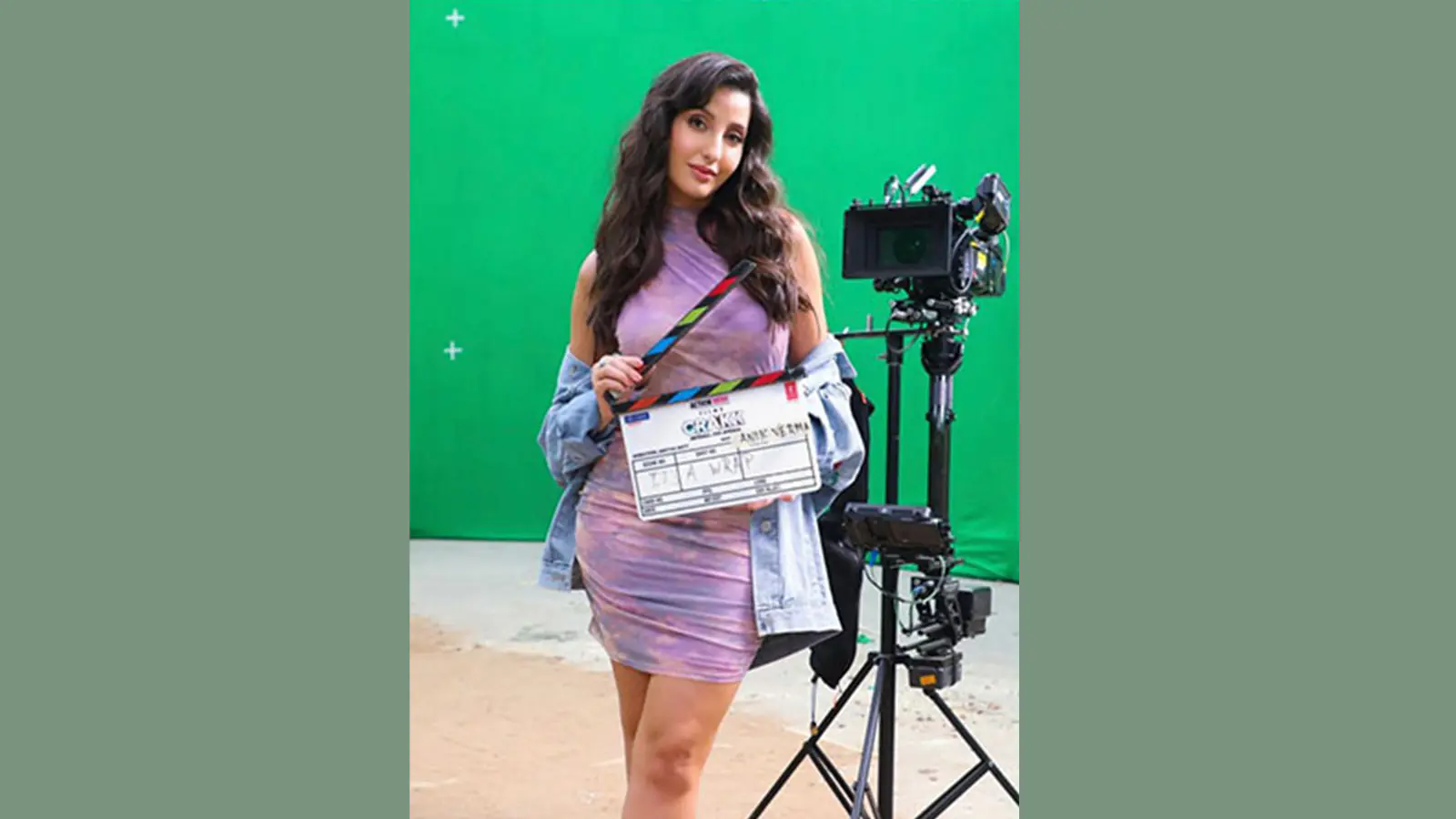 Nora Fatehi Wraps Up Dubbing for Upcoming Action Thriller 'Crakk'