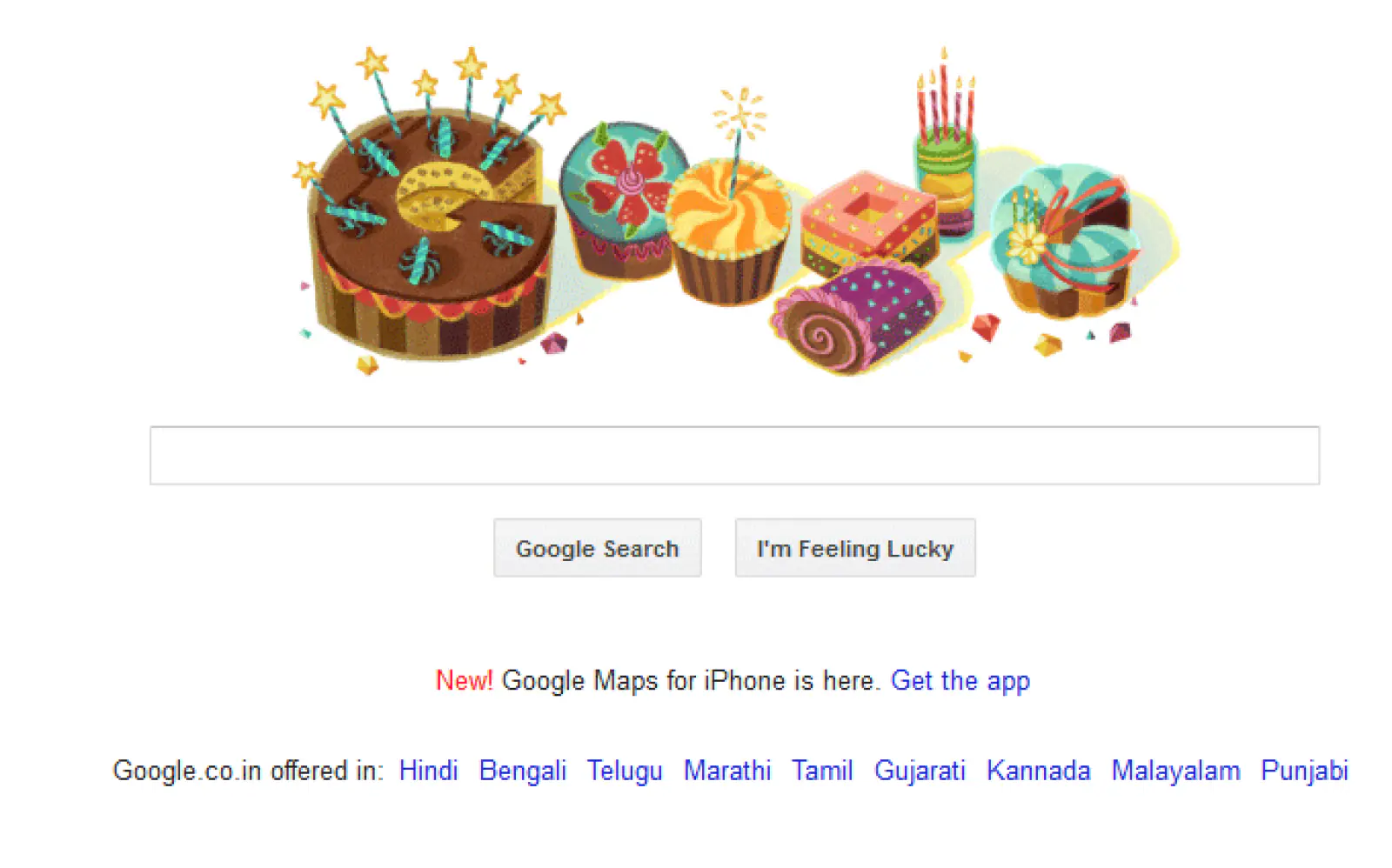 Google will show you a doodle on your birthday, learn how to make one here