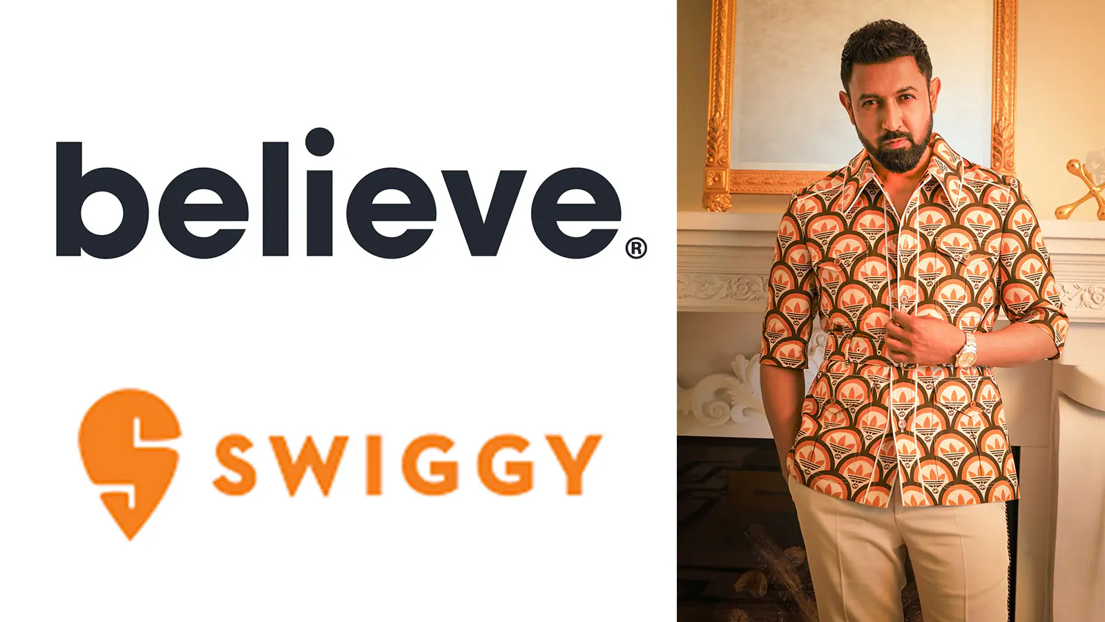 Gippy Grewal and Swiggy Join Forces: A Harmony of 'Gang Gang' Grooves and Gastronomic Delights!