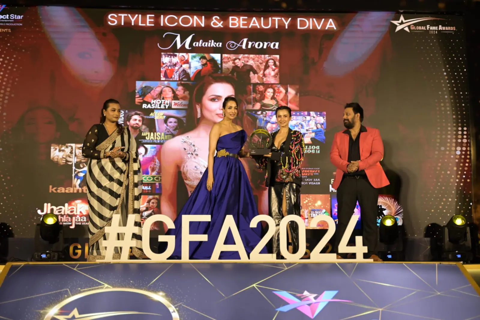 Malaika Arora Graces the Dazzling 'Global Fame Awards 2024' Hosted by Vkonnect Events & Entertainment