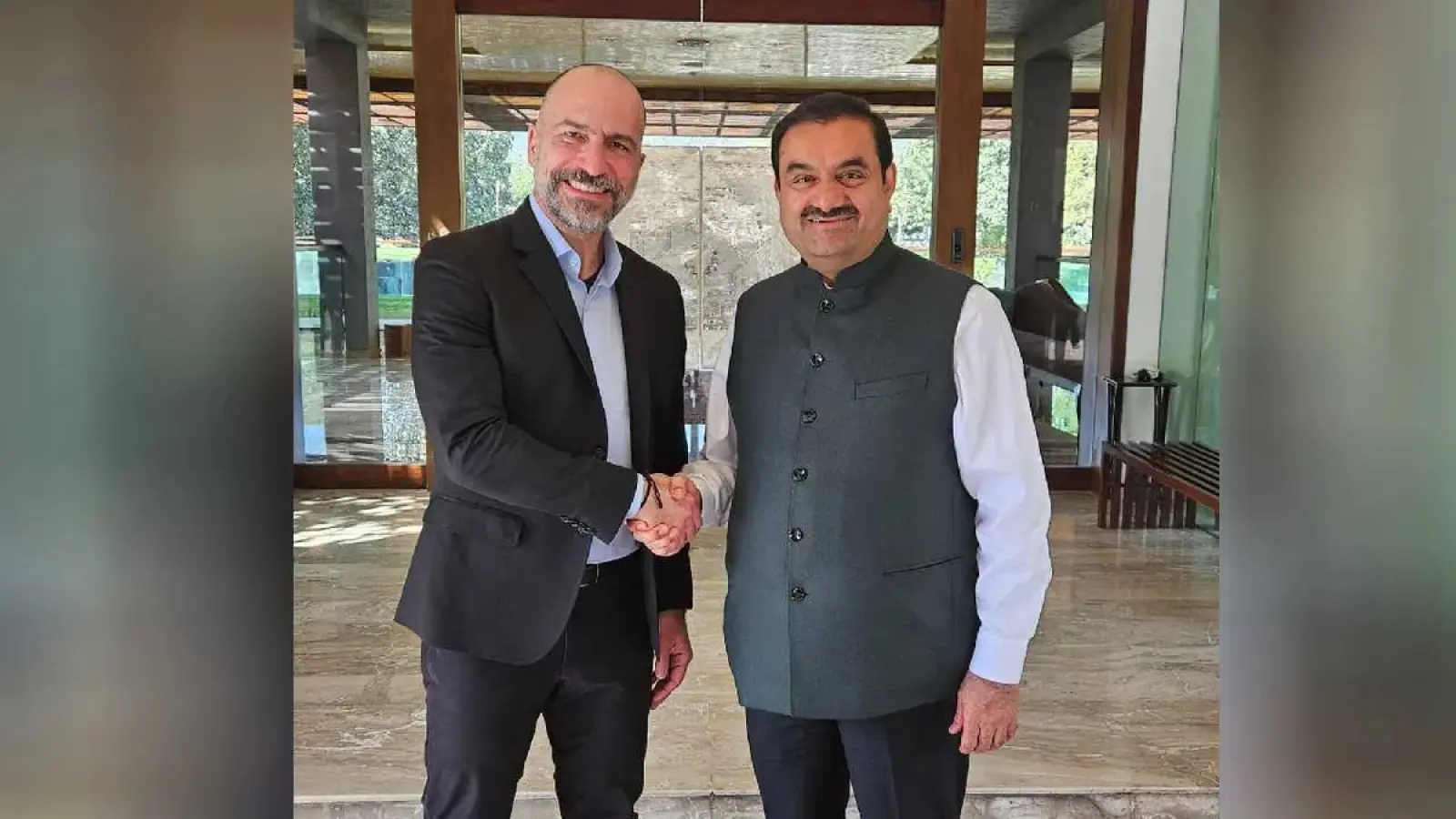 Adani Group chief Gautam Adani meets Uber CEO, hints at future cooperation