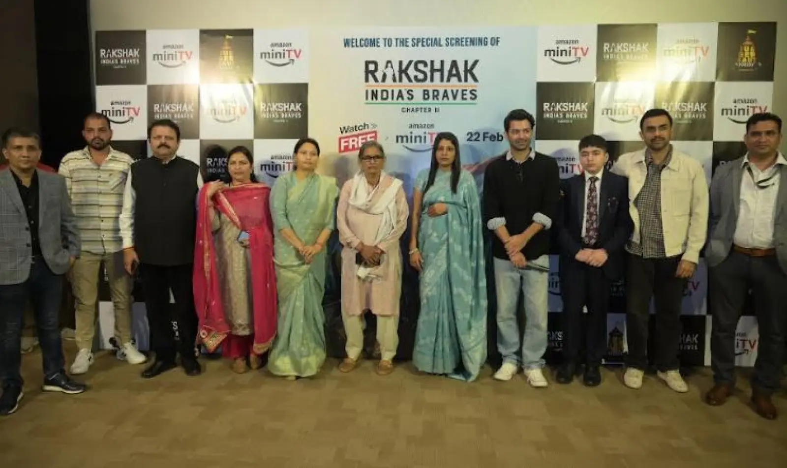 Dignitaries from the Indian Armed Forces Graced the Special Screening of Amazon miniTV's Latest Show Rakshak - India's Braves: Chapter 2 in Delhi