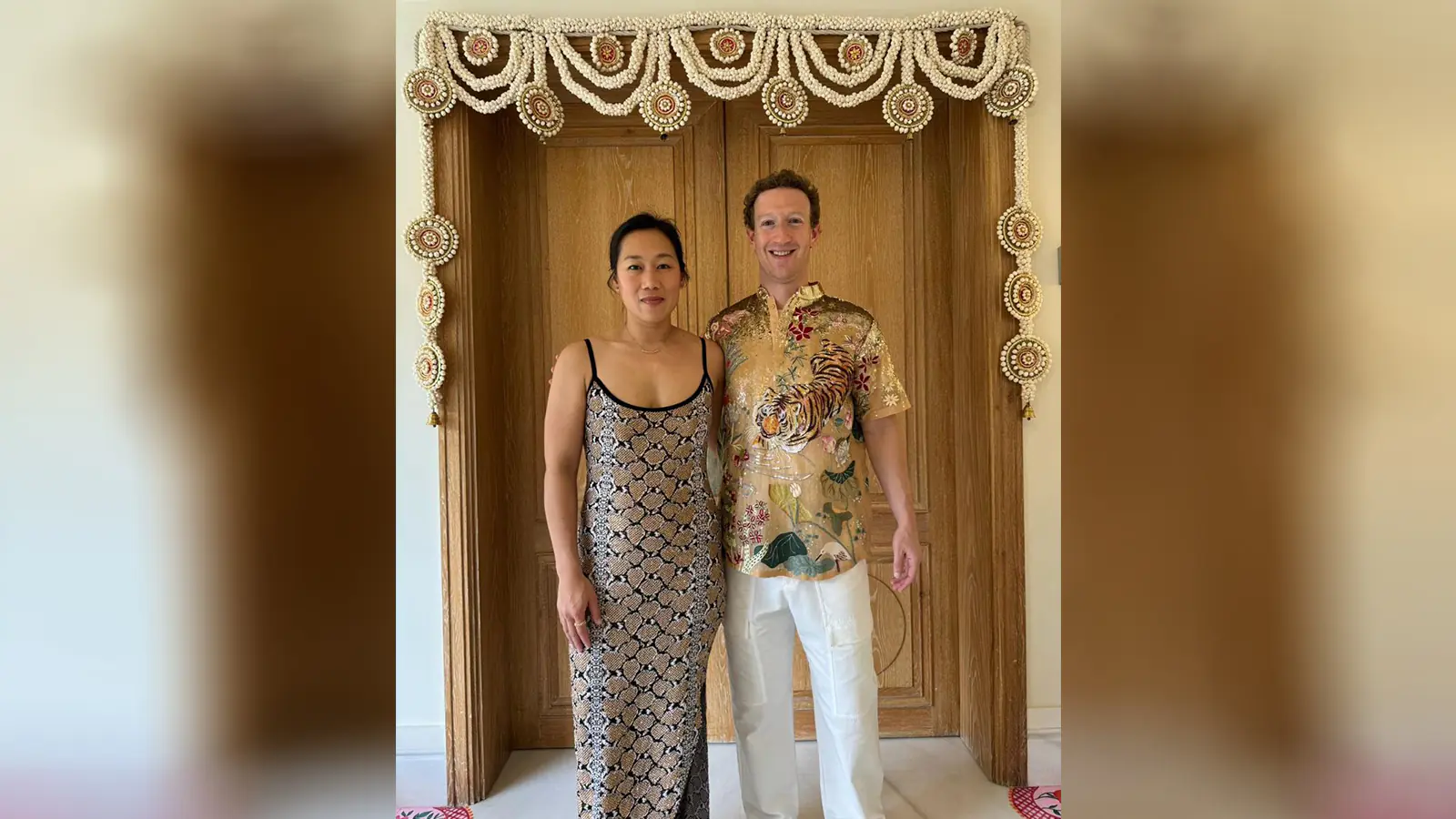 Mark Zuckerberg and Priscilla Chan Embrace Jungle Vibes at Anant Ambani and Radhika Merchant's Pre-Wedding Festivities