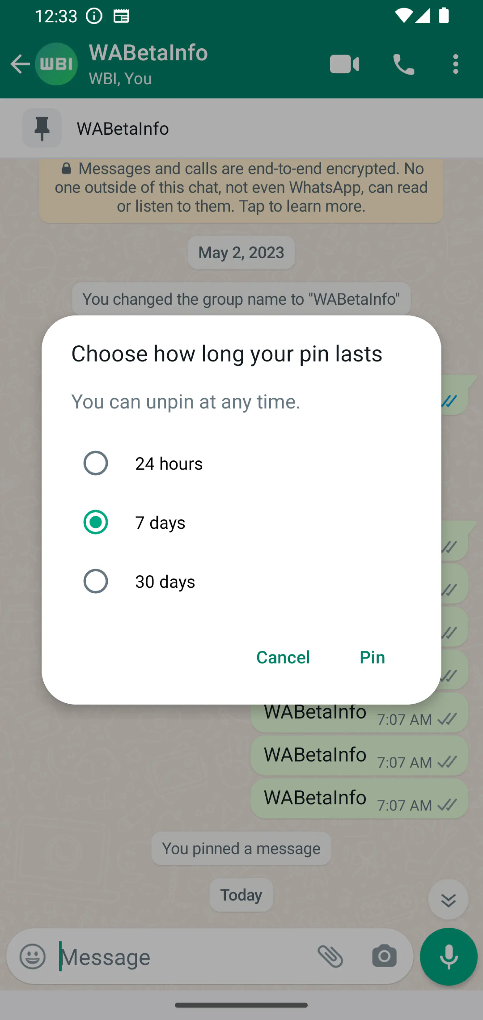 WhatsApp Update: Now you can pin any chat, new update released, use it like this