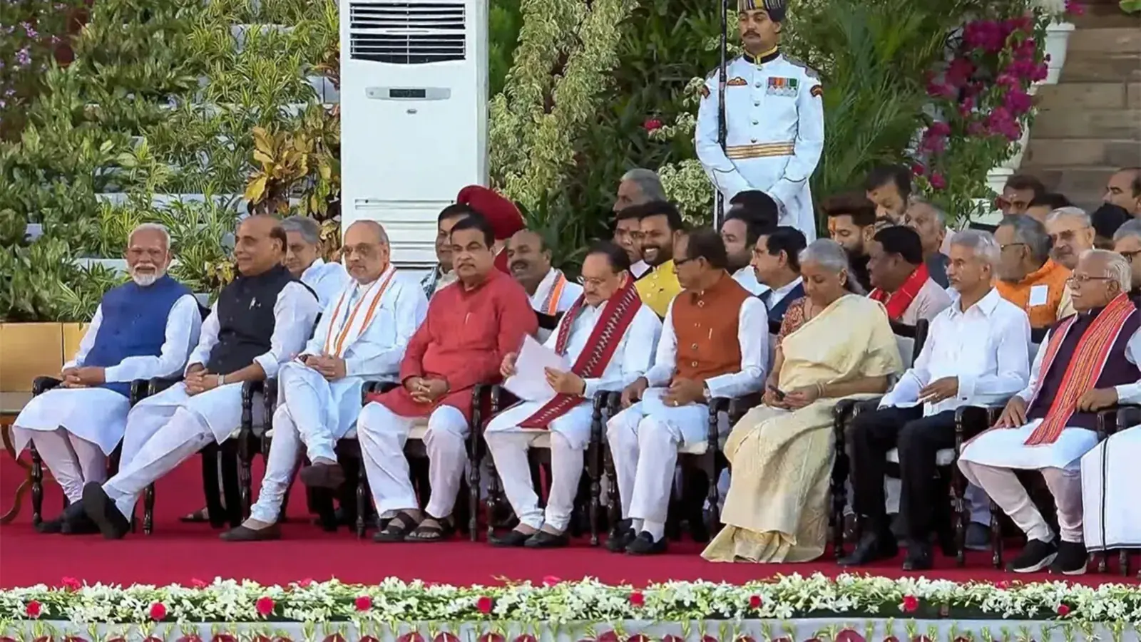 PM Modi Oath Ceremony: Modi government for the third time in a row, these names were included in the cabinet