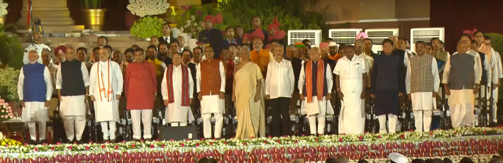 PM Modi Oath Ceremony: Modi government for the third time in a row, these names were included in the cabinet