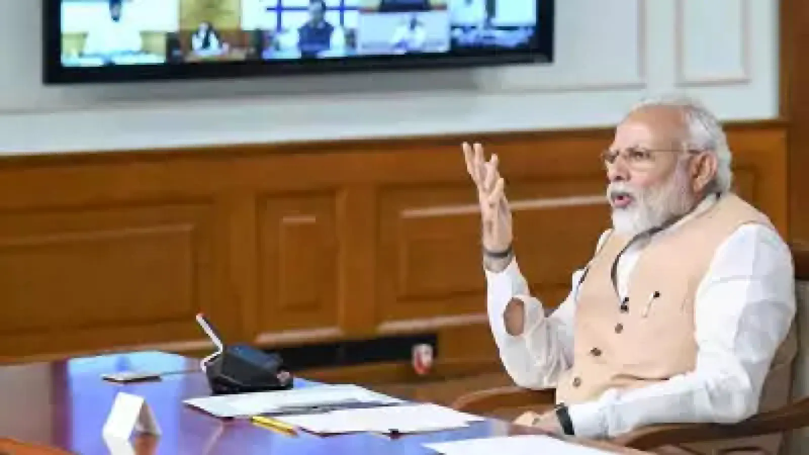 PM Modi evaluated the situation in Jammu and Kashmir and instructed the action against terrorists