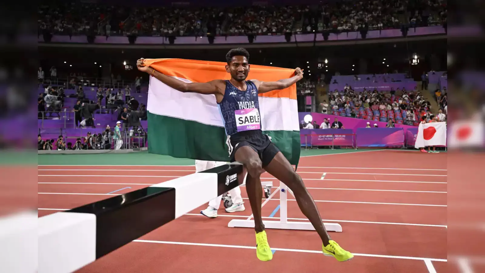 Avinash Sable won gold medal in 3000m steeplechase at National Inter-State Athletics Championships