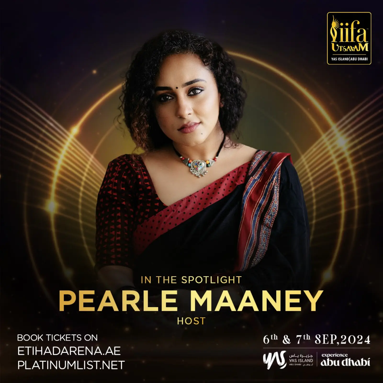 The Multitalented Actress Pearle Maaney To Host IIFA Utsavam 2024