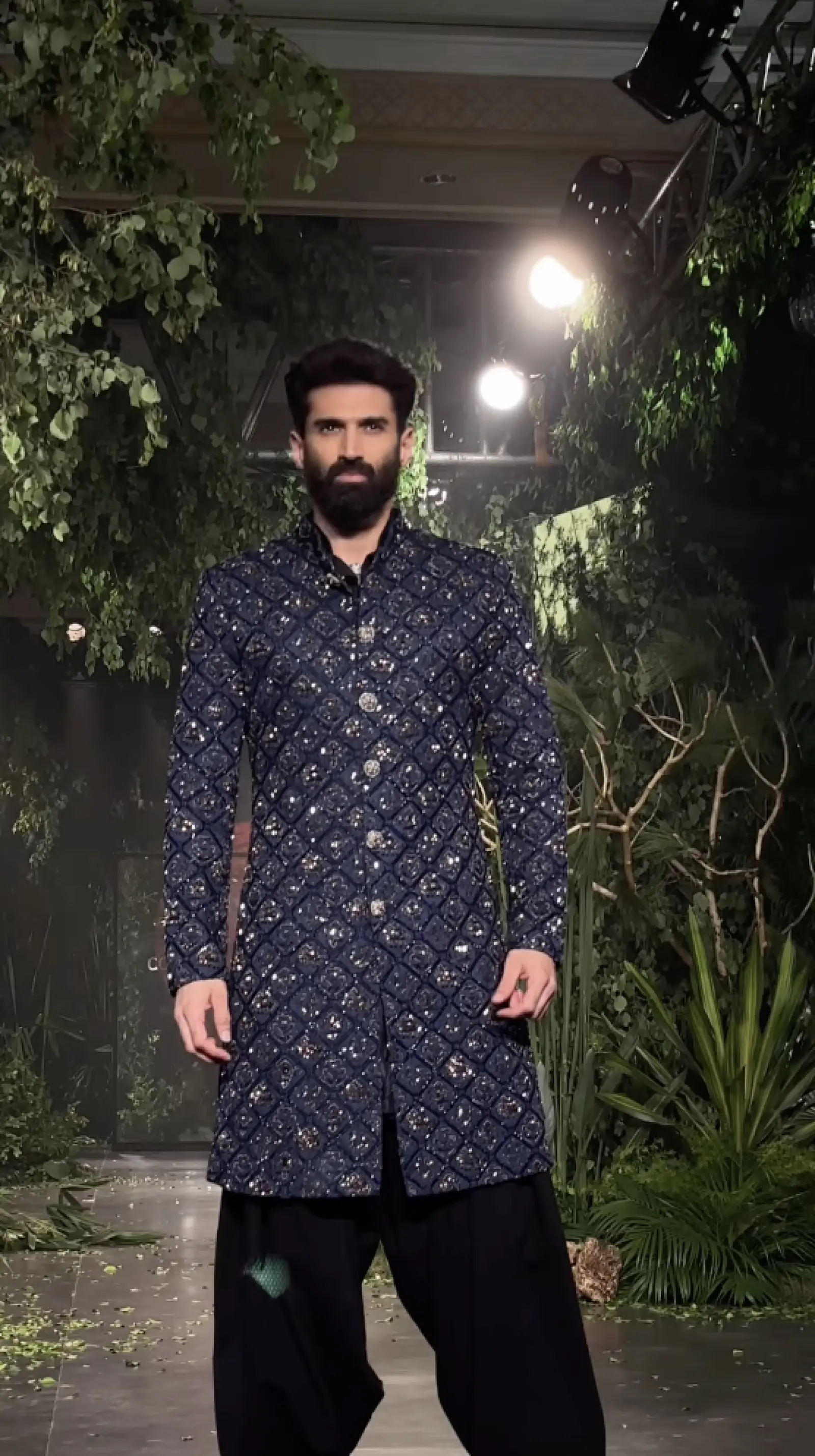 Kunal Rawal's 'Sehra' Collection shines alongside Aditya Roy Kapur at India Couture Week