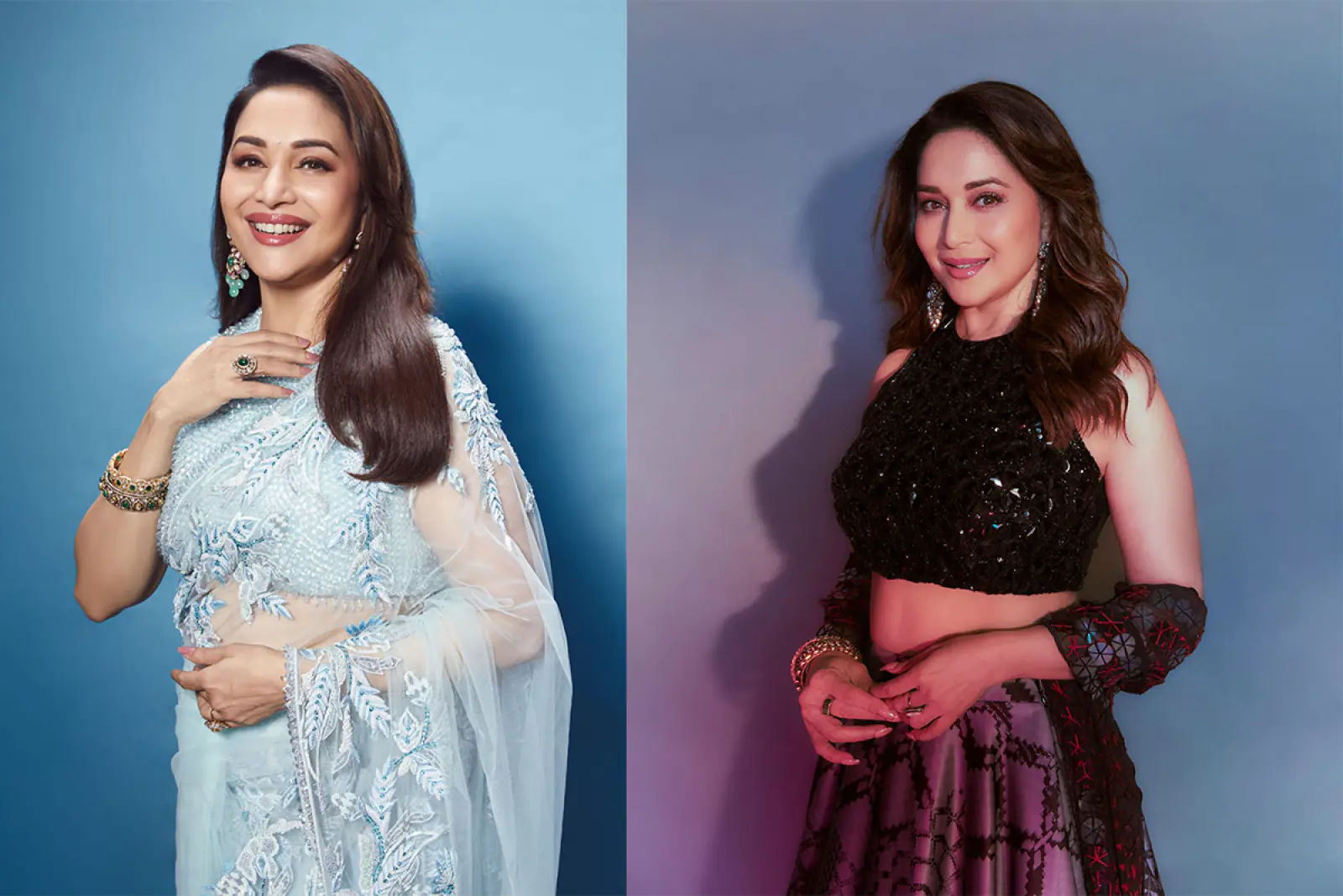 Madhuri Dixit to Connect with Fans on 40th Anniversary of Debut Film 'Abodh'