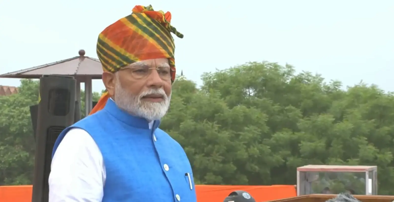 PM Narendra Modi Delivers 98-Minute Independence Day Speech, His Longest Yet from Red Fort