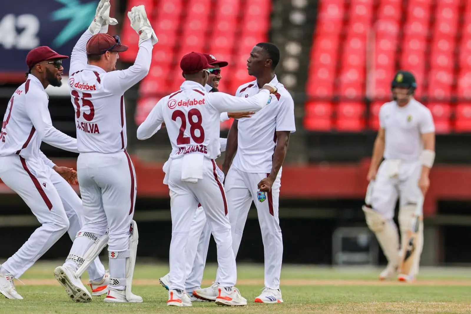 WI vs SA 2nd Test Day 1: Shamar Joseph's deadly bowling destroyed South Africa's batting lineup