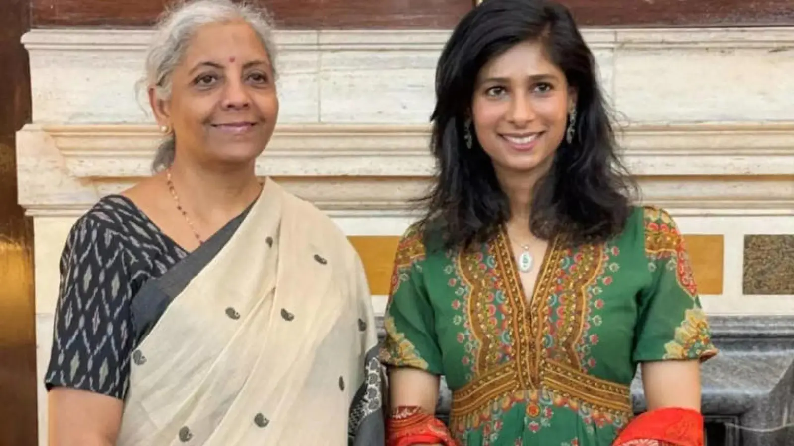 After meeting Gita Gopinath Sitharaman said,  'India is ready to explore more ways to enhance our cooperation with the IMF'