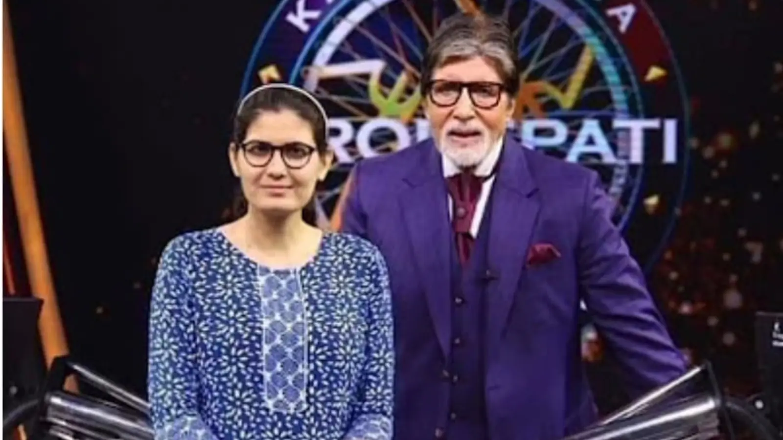 Nareshi Meena, suffering from brain tumor, won 50 lakh rupees in KBC and Amitabh Bachchan himself gave her a special gift