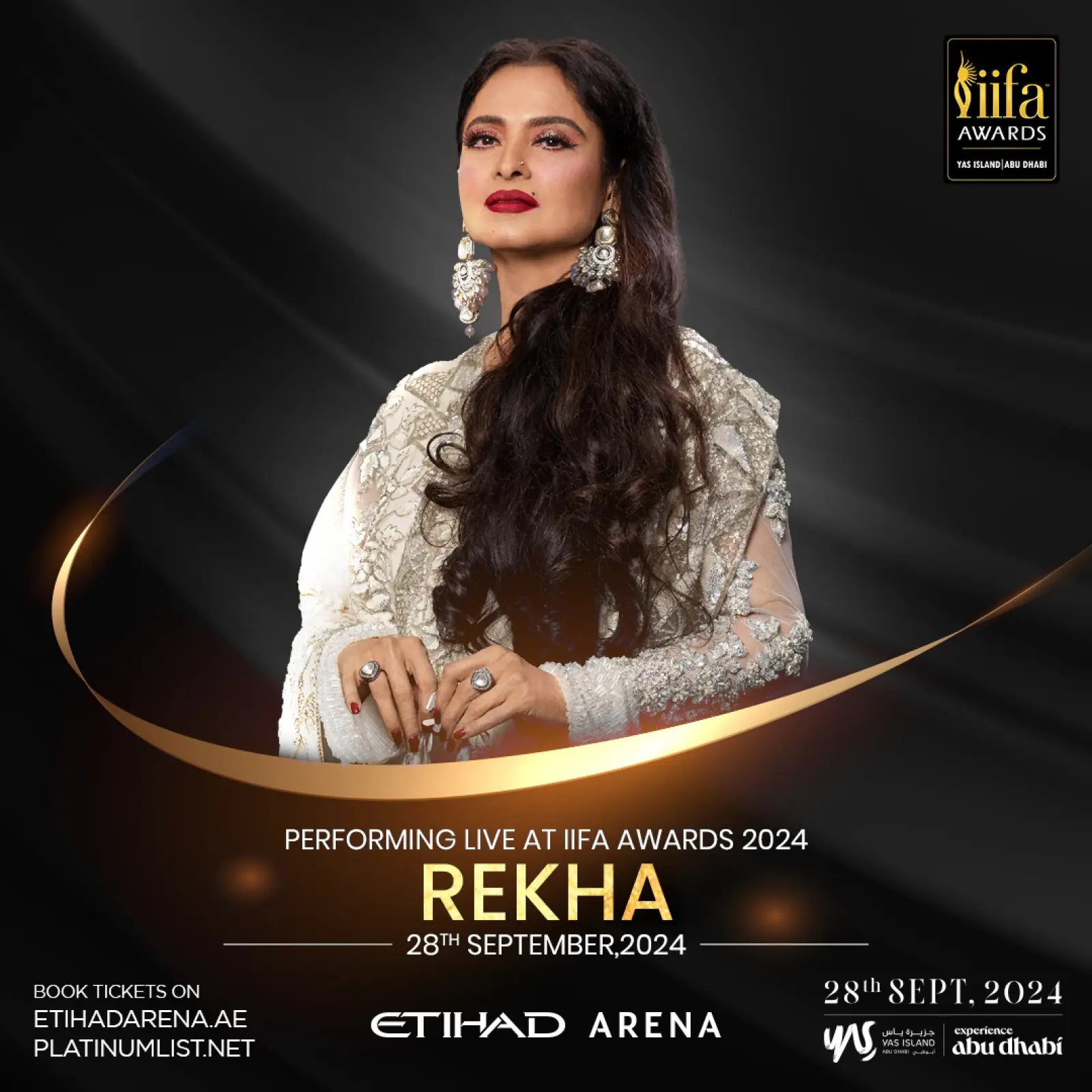 IIFA Announces Rekha's Grand Return to 2024 Awards for a Spectacular Performance