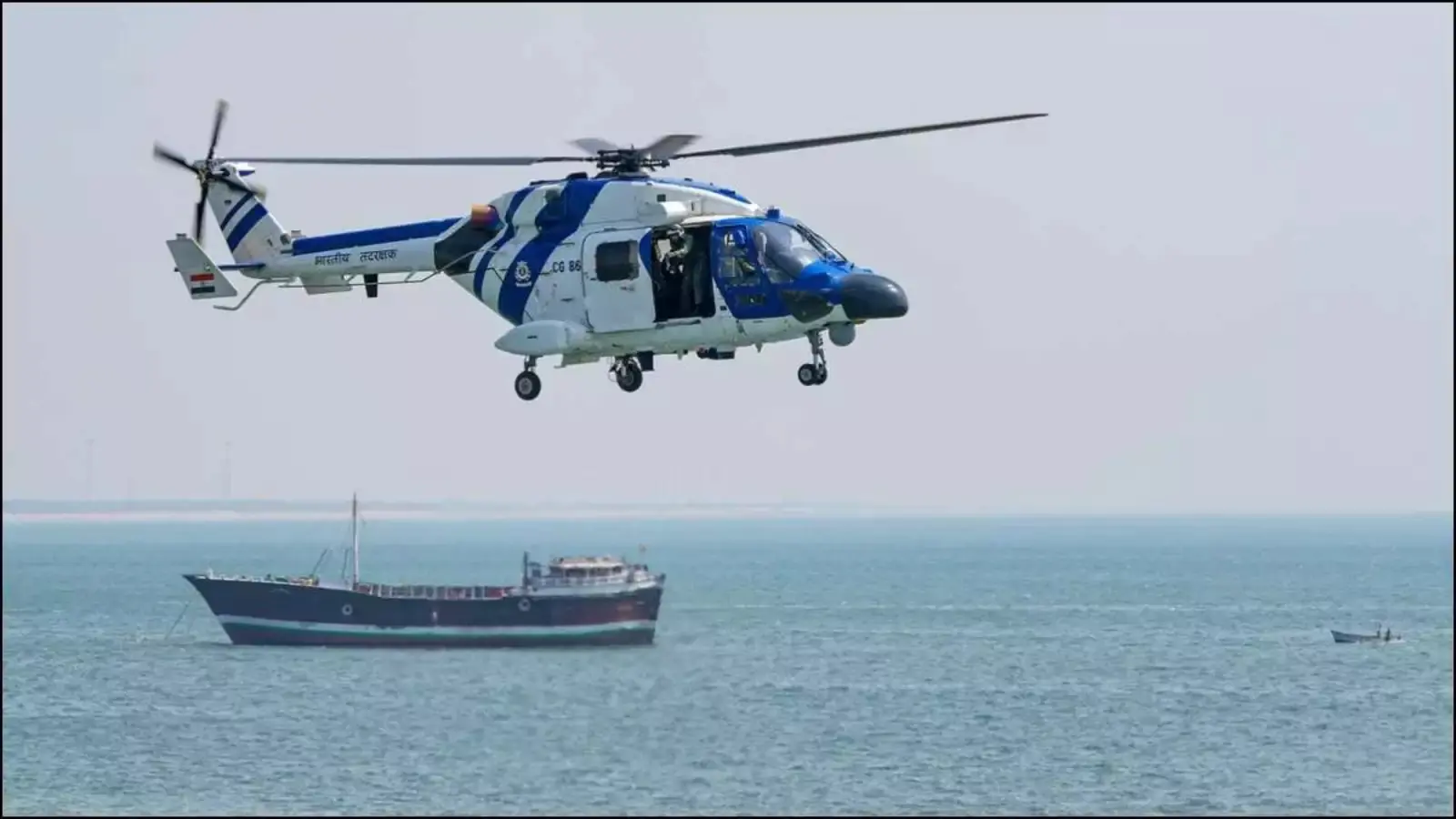 Major accident in the Arabian Sea near Gujarat, Indian Coast Guard helicopter crashes; two pilots missing