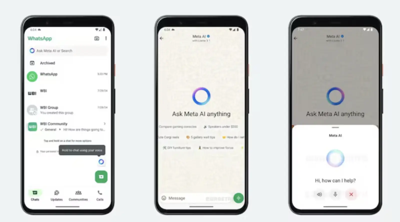 Chatting on WhatsApp will be easy with Meta AI, soon you will be able to talk in your own voice with voice mode