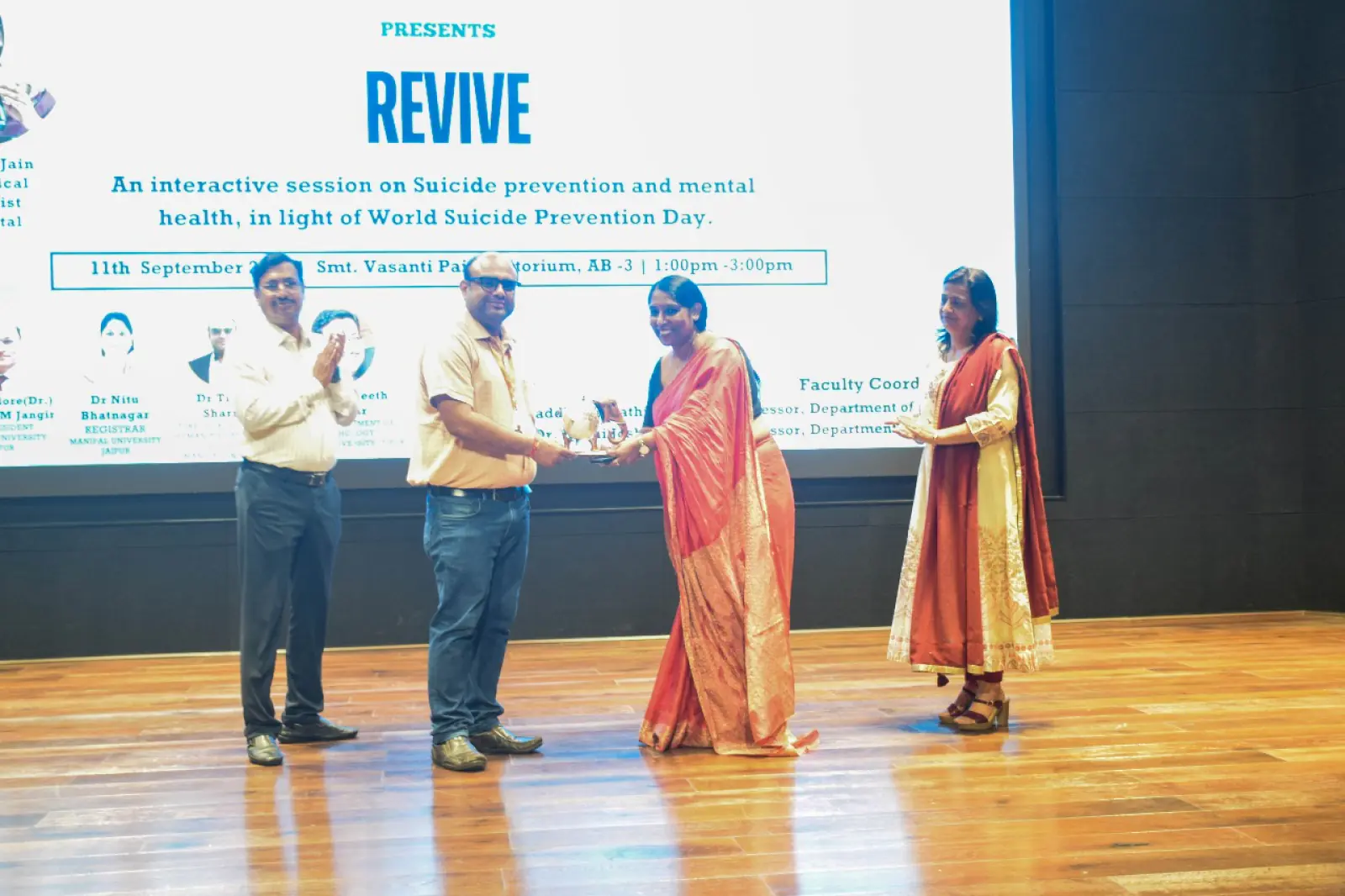 Manipal University Jaipur Psychology Dept. Leads Awareness Drive on World Suicide Prevention Day