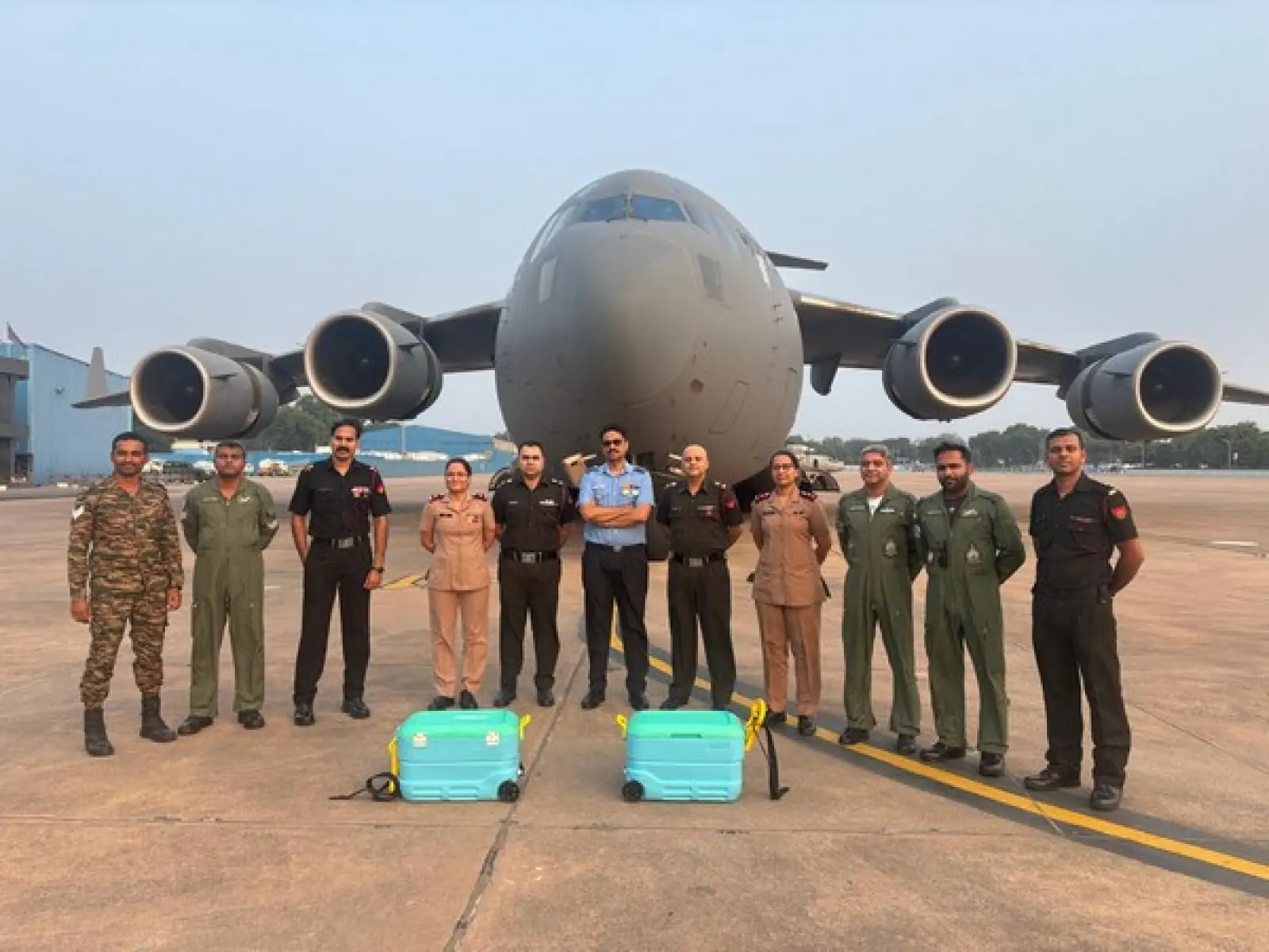 Salute to the Indian Air Force, organs airlifted from Pune to Delhi; Globemaster took off and saved a life