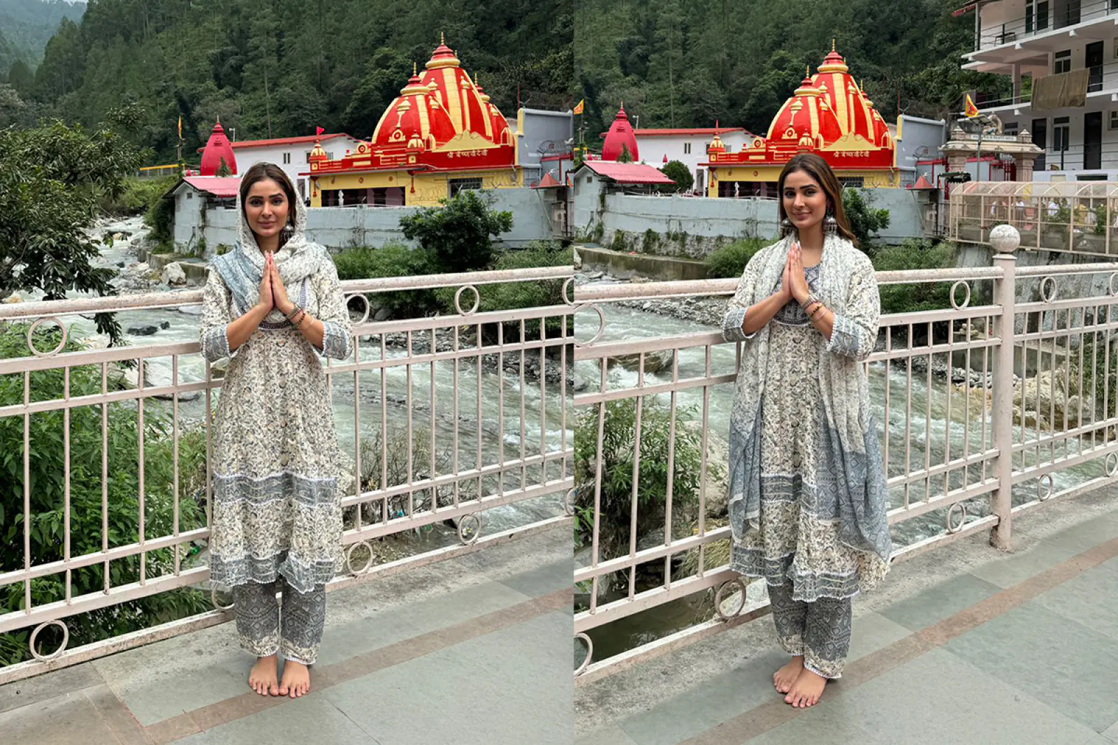 Alankrita Sahai Visits the famous Kainchi Dhaam: A Spiritual Journey Inspired by Icons Like Mark Zuckerberg and Julia Roberts