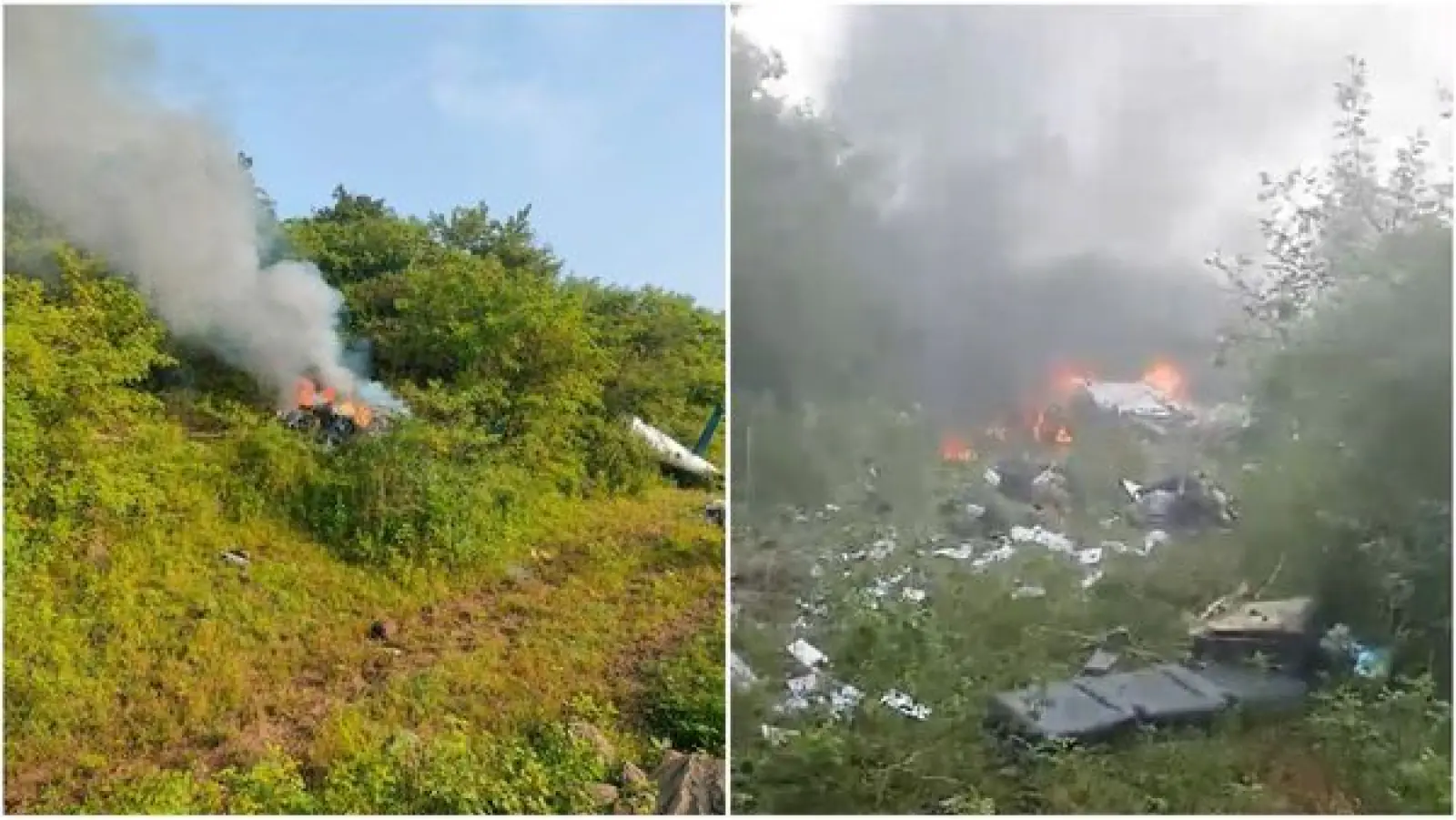 Helicopter crashes again in Bavdhan Valley, Pune; 3 dead