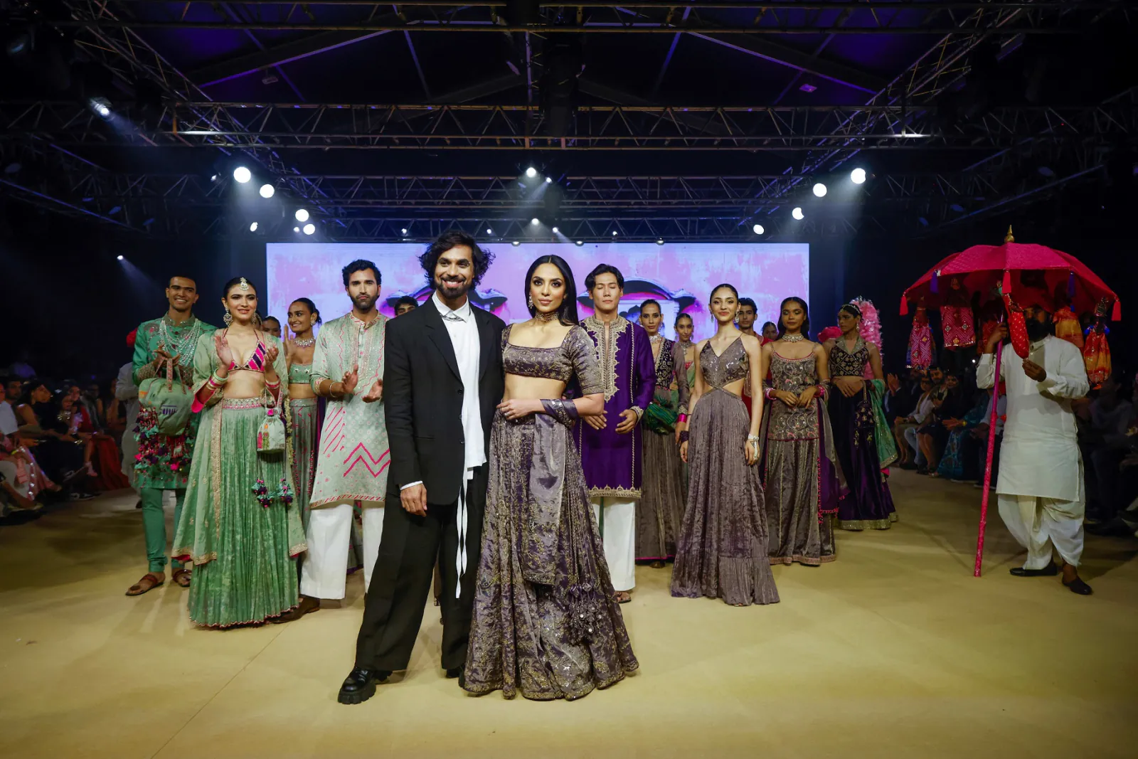 Punit Balana’s 'Johri Bazaar' Brings Jaipur’s Vibrant Essence to Life at Lakme Fashion Week 2024