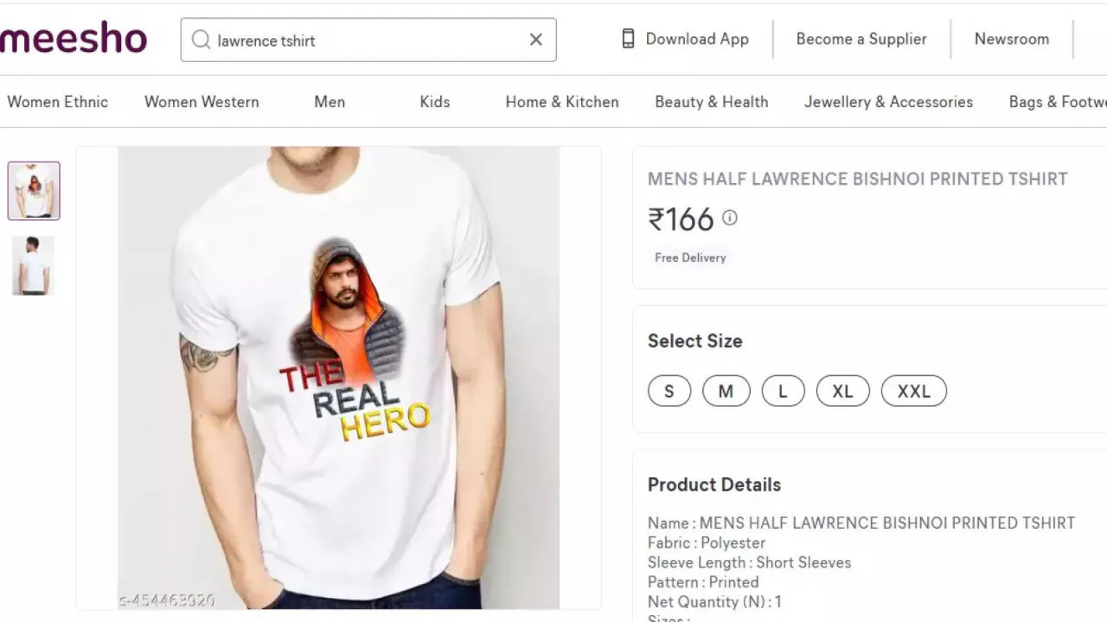 Meesho launched Lawrence Bishnoi T-shirts; Company gave a statement when people started lashing out 