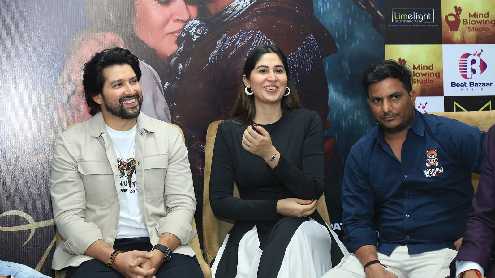 Aftab Shivdasani and Kavita Tripathi Promote Heartfelt Love Song 'Tanhaiyan' at Jaipur