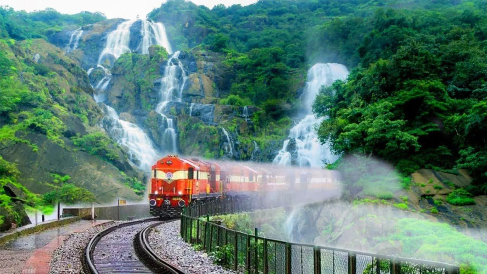 Some India's Greenest Railway Routes whose views will make you feel mesmerized 