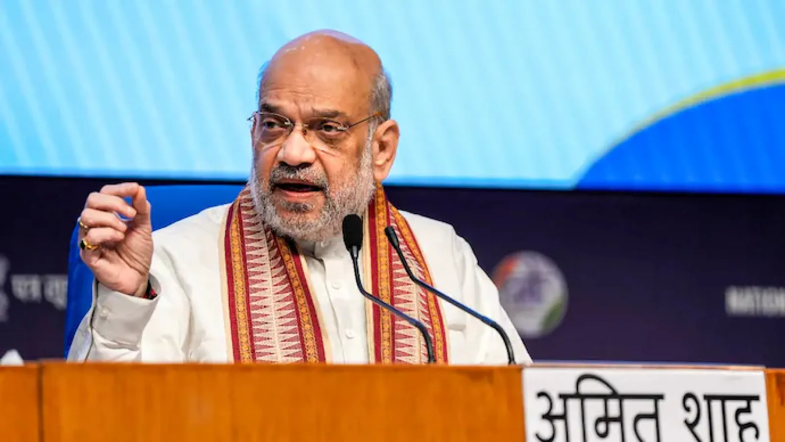 'Not even a drop of blood will be shed in the name of Naxalism', says Amit Shah's from ground zero