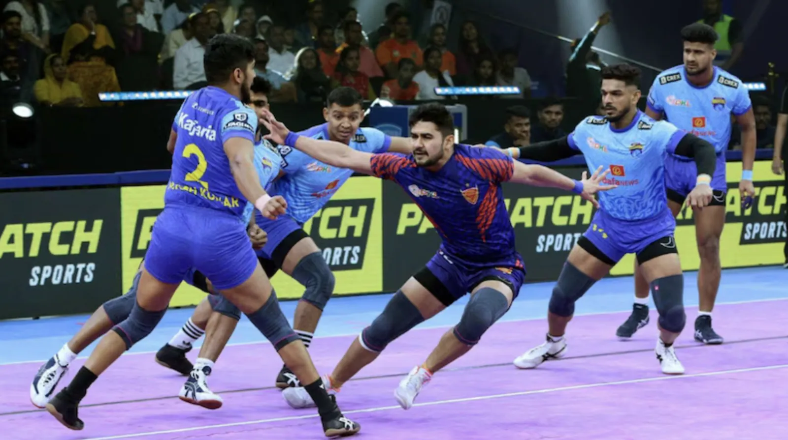 Pro Kabaddi 2024: Dabang Delhi defeating Bengal Warriors; second team for playoffs confirmed