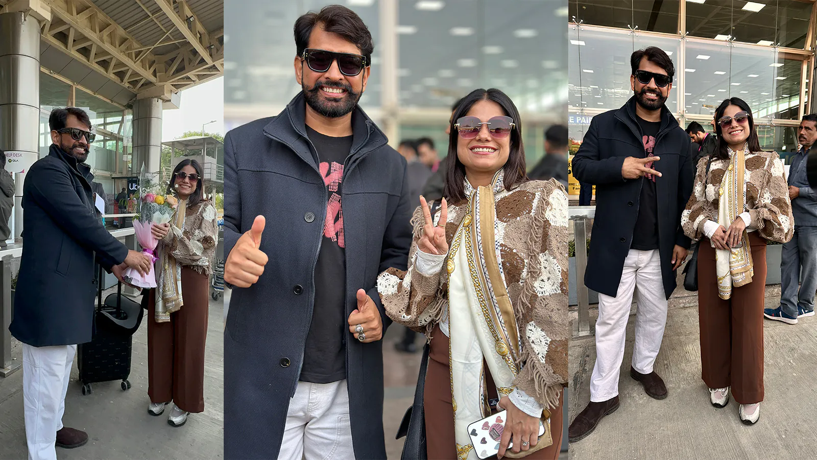 Singer Jyotica Tangri Arrives in Jaipur for Musical Shoot, Welcomed by Actor-Producer Honey Trouper