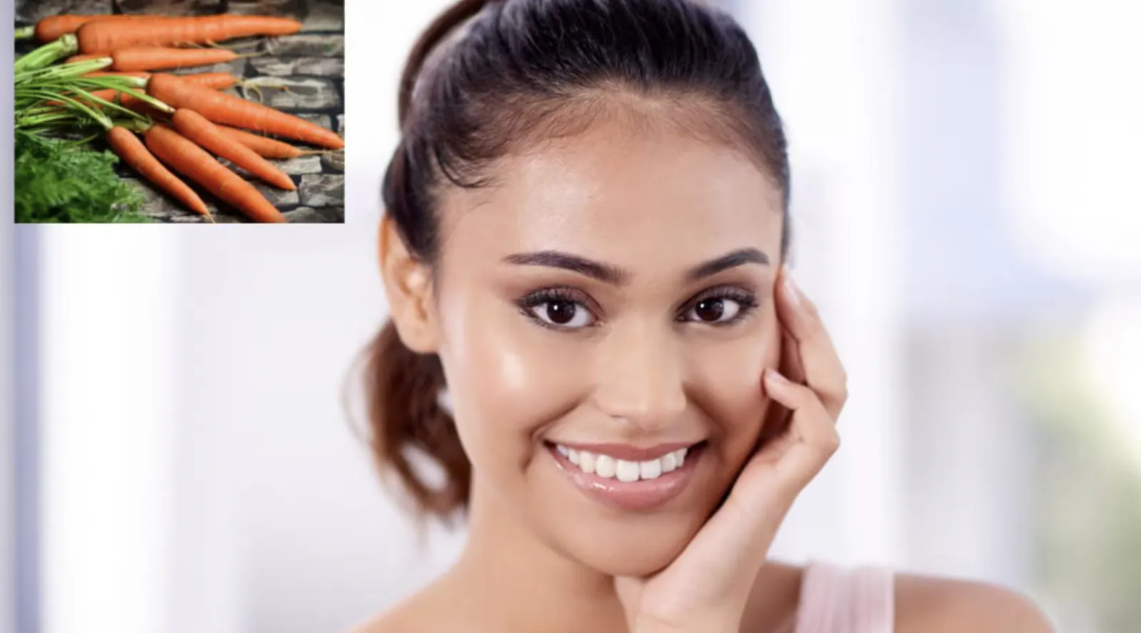 Make your face shine like the moon by using a carrot, know way to use