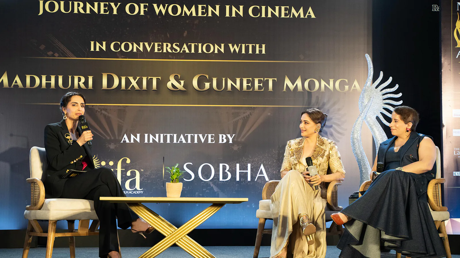 IIFA Celebrates Women in Cinema: Madhuri Dixit & Guneet Monga Share Their Inspiring Journey